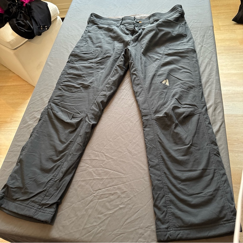 Eddie Bauer Gray Outdoor Pants‎